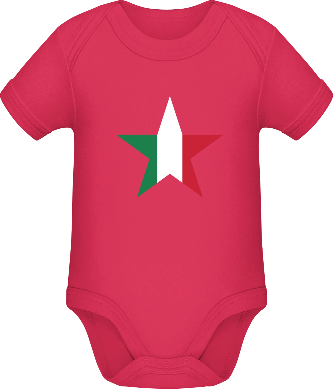 Italian Star - Sorbet Sonar SSL organic babybodsuit - Front