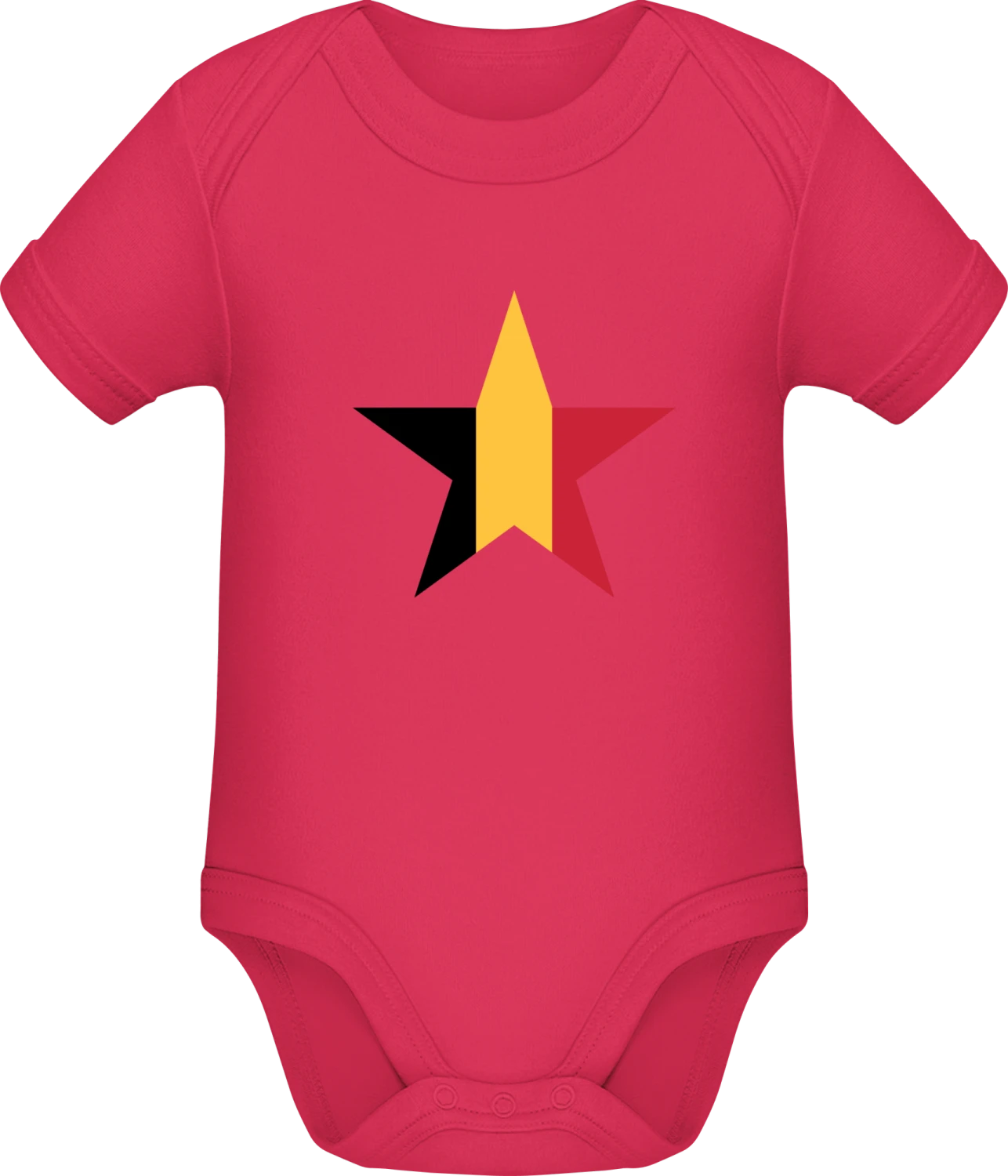 Belgian Star - Sorbet Sonar SSL organic babybodsuit - Front