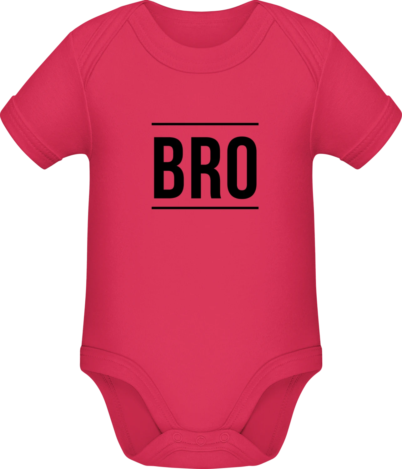 Bro - Sorbet Sonar SSL organic babybodsuit - Front