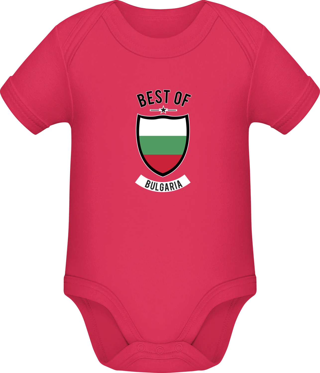 Best of Bulgaria - Sorbet Sonar SSL organic babybodsuit - Front