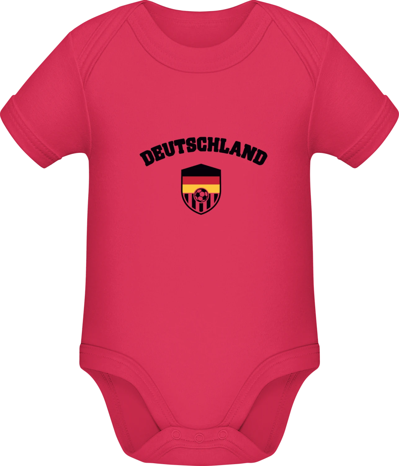 Deutschland Fan - Sorbet Sonar SSL organic babybodsuit - Front