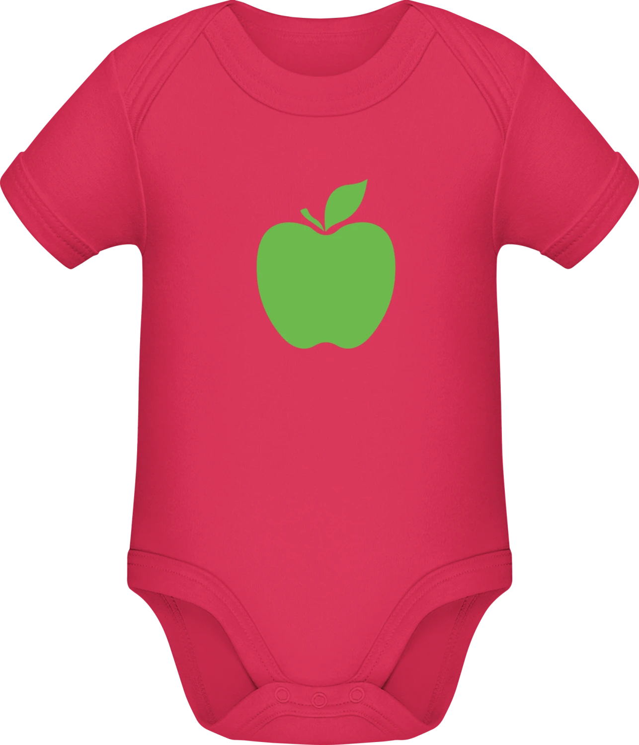 Apple Icon - Sorbet Sonar SSL organic babybodsuit - Front