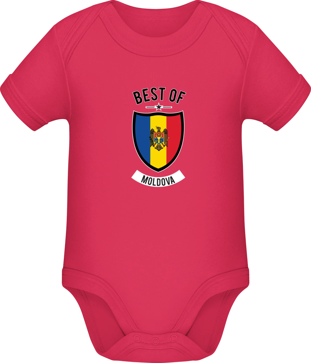 Best of Moldova - Sorbet Sonar SSL organic babybodsuit - Front