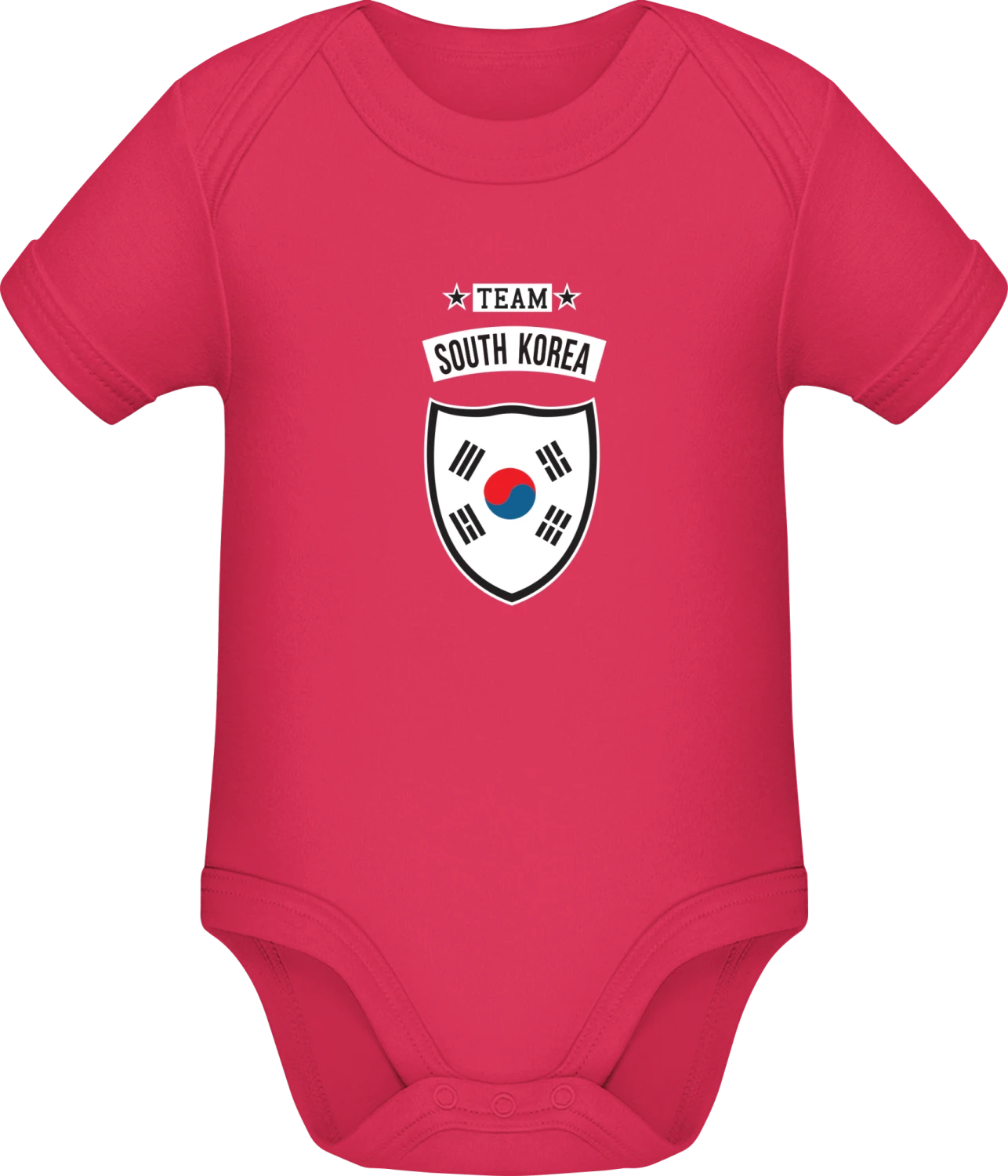 Team South Korea - Sorbet Sonar SSL organic babybodsuit - Front