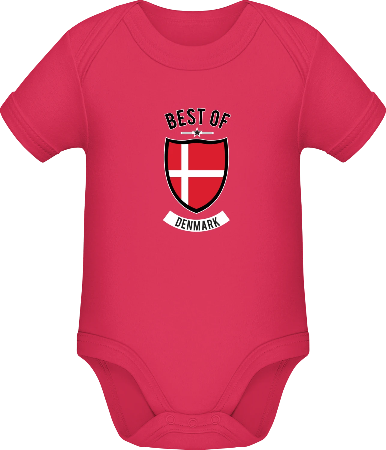 Best of Denmark - Sorbet Sonar SSL organic babybodsuit - Front