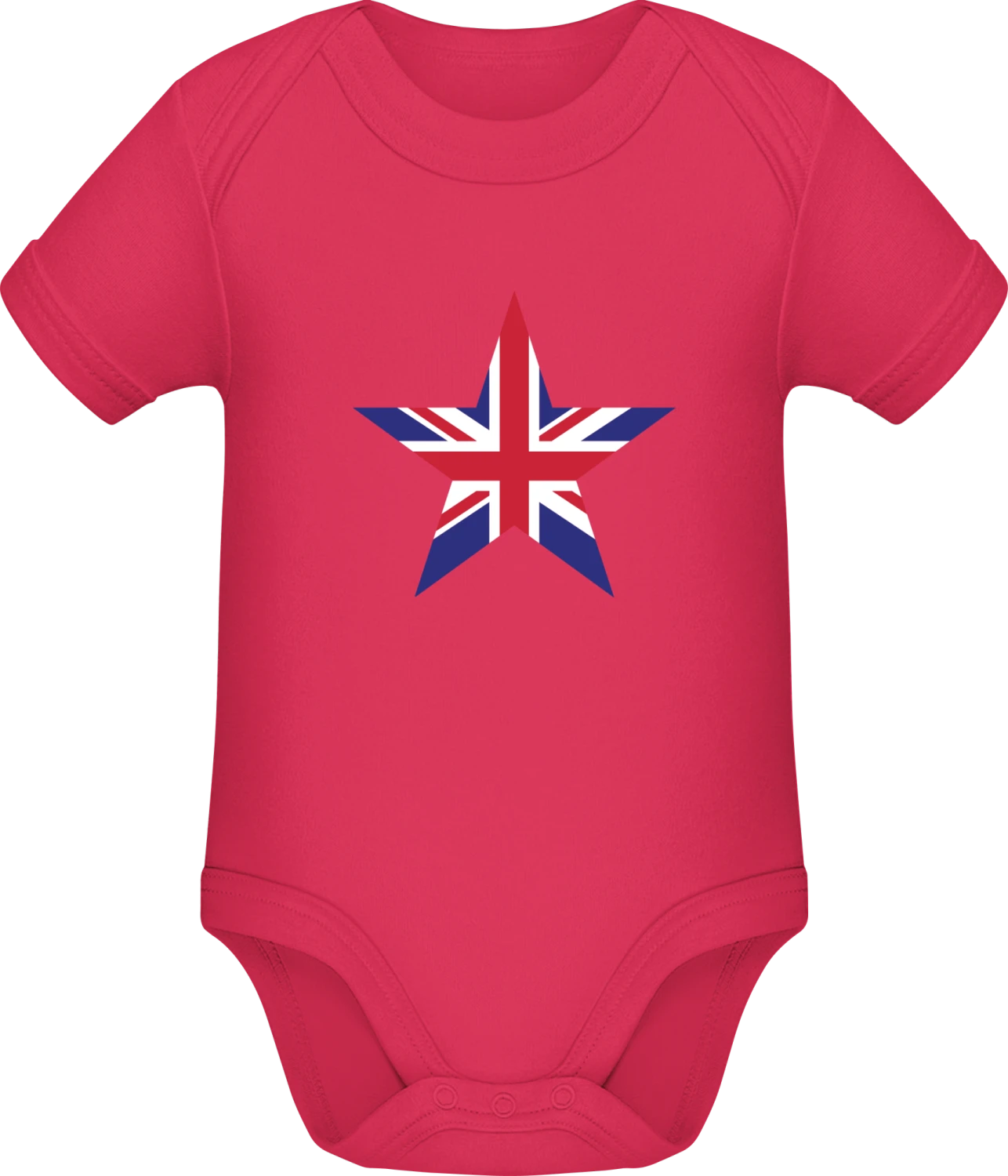 British Star - Sorbet Sonar SSL organic babybodsuit - Front