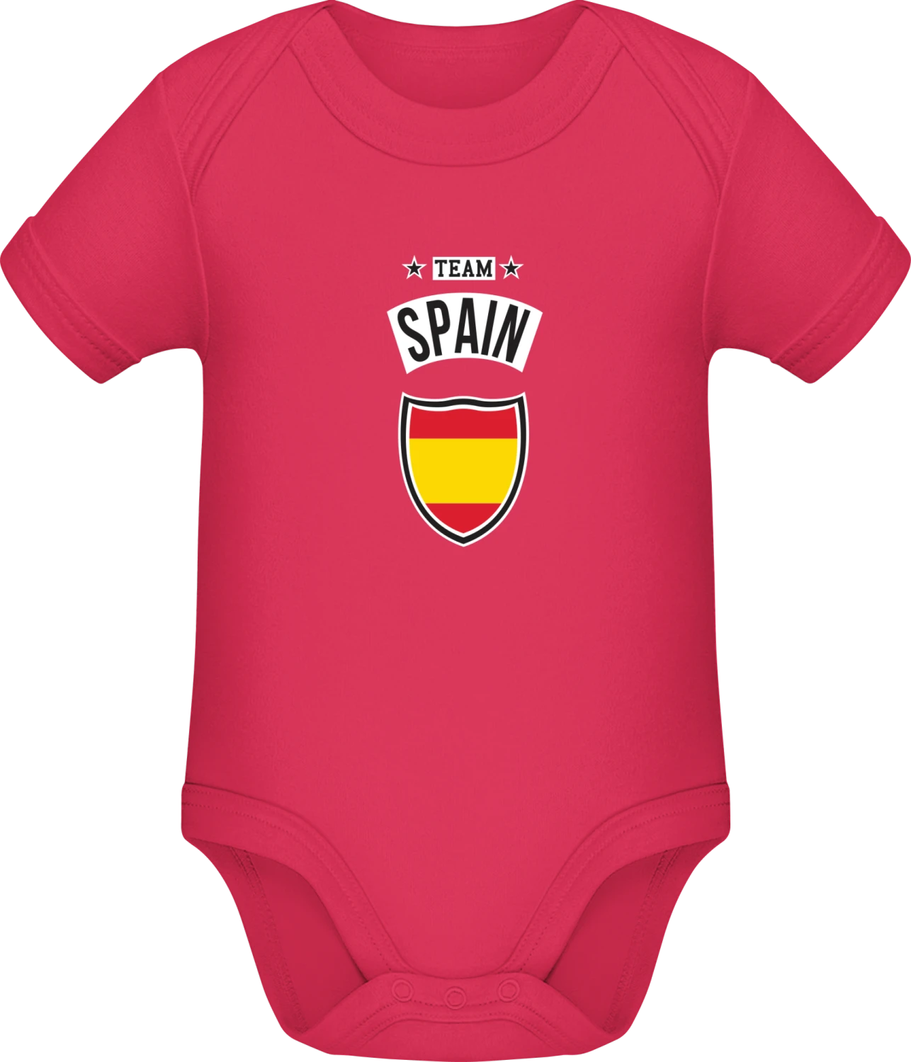 Team Spain - Sorbet Sonar SSL organic babybodsuit - Front