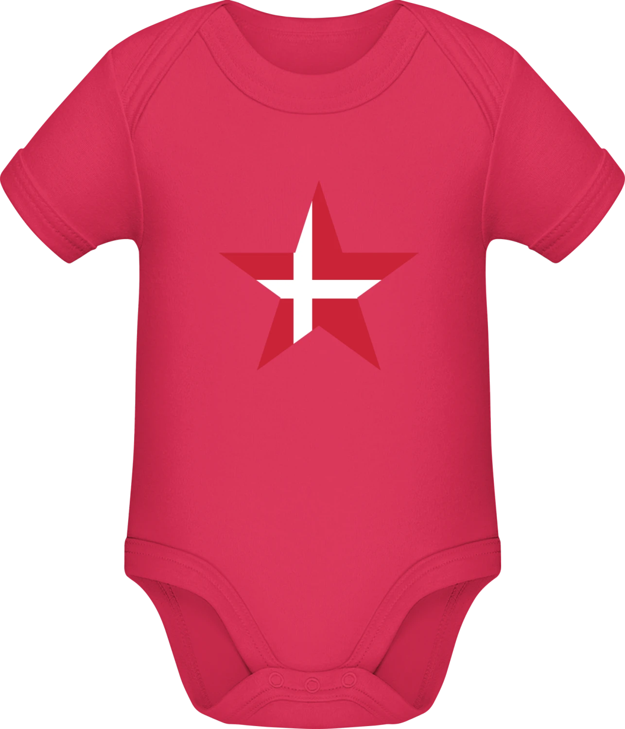 Danish Star - Sorbet Sonar SSL organic babybodsuit - Front