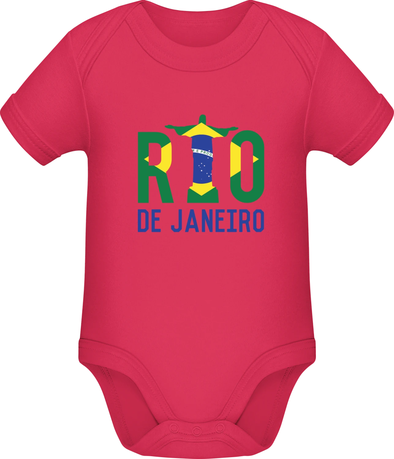 Rio Brazil - Sorbet Sonar SSL organic babybodsuit - Front