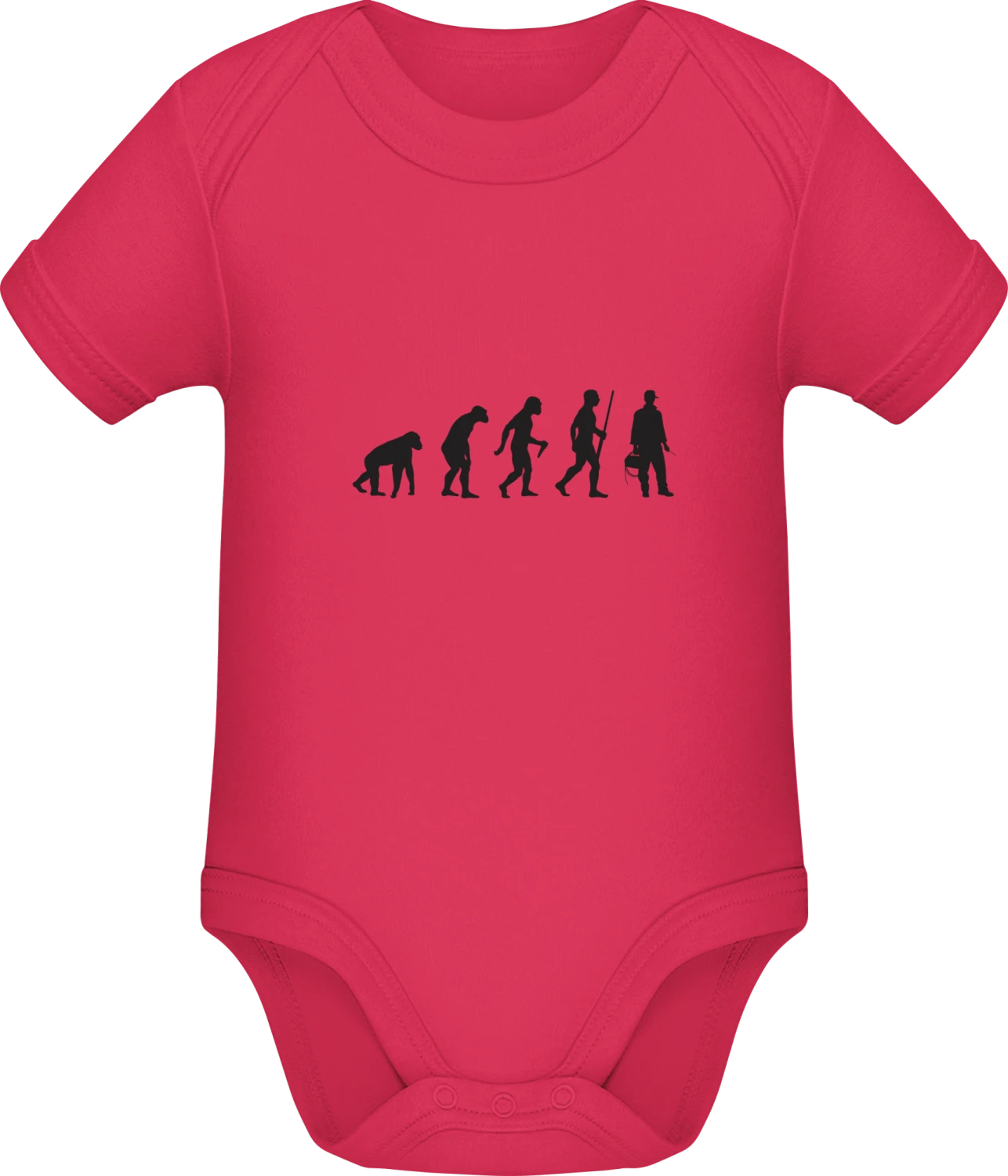 Electrician Evolution - Sorbet Sonar SSL organic babybodsuit - Front