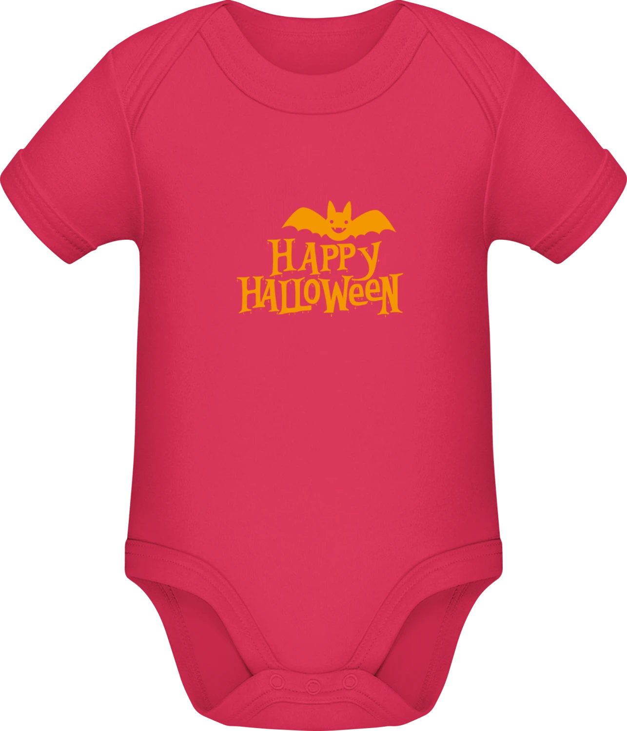 Happy Halloween - Sorbet Sonar SSL organic babybodsuit - Front