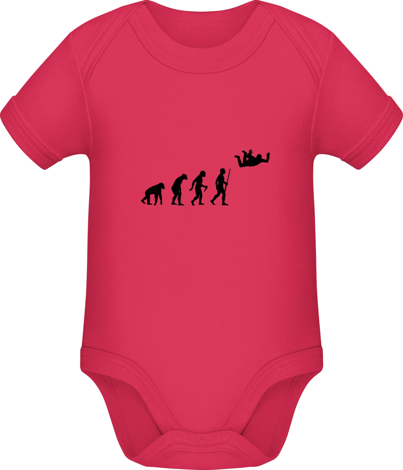 Skydiver Evolution - Sorbet Sonar SSL organic babybodsuit - Front