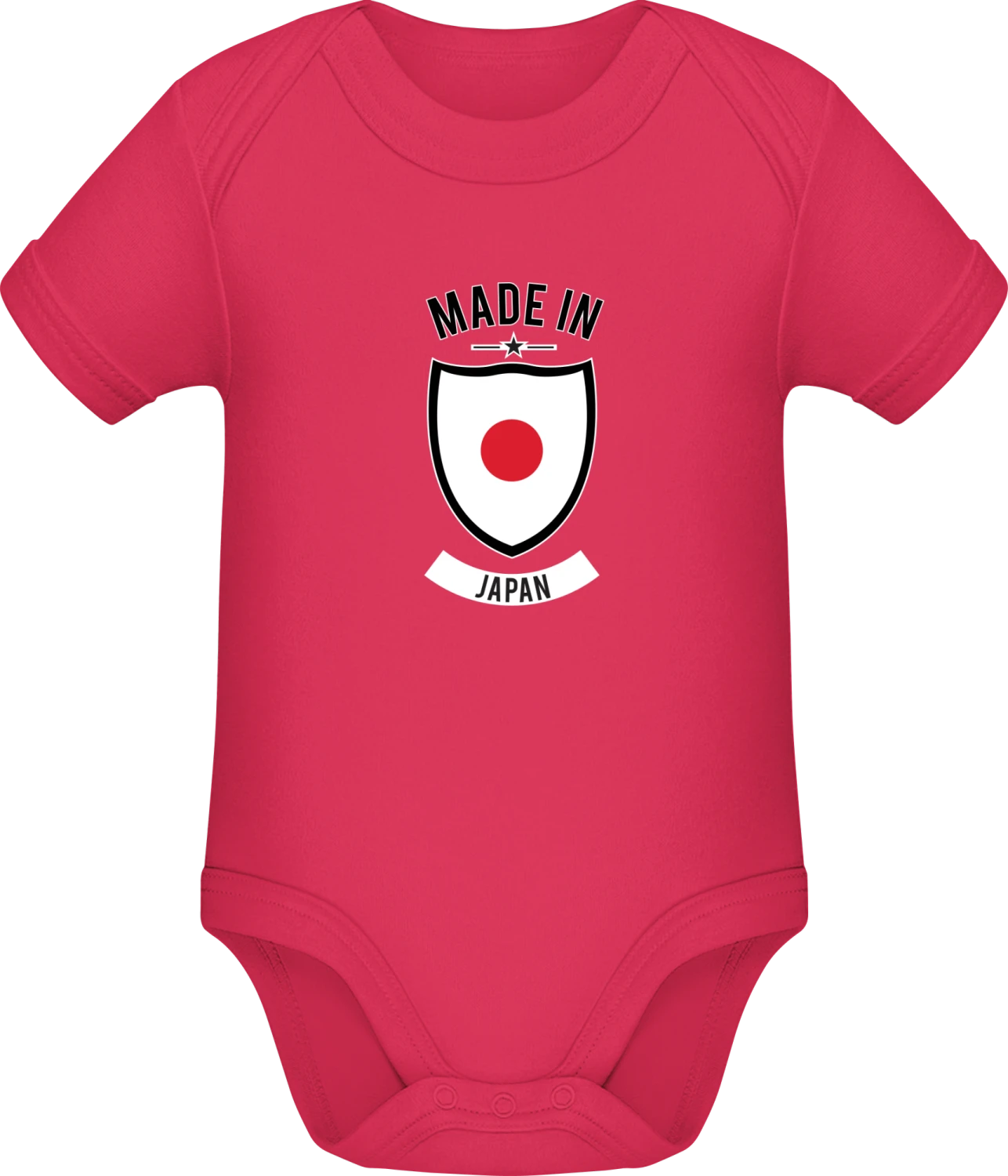 Made in Japan - Sorbet Sonar SSL organic babybodsuit - Front