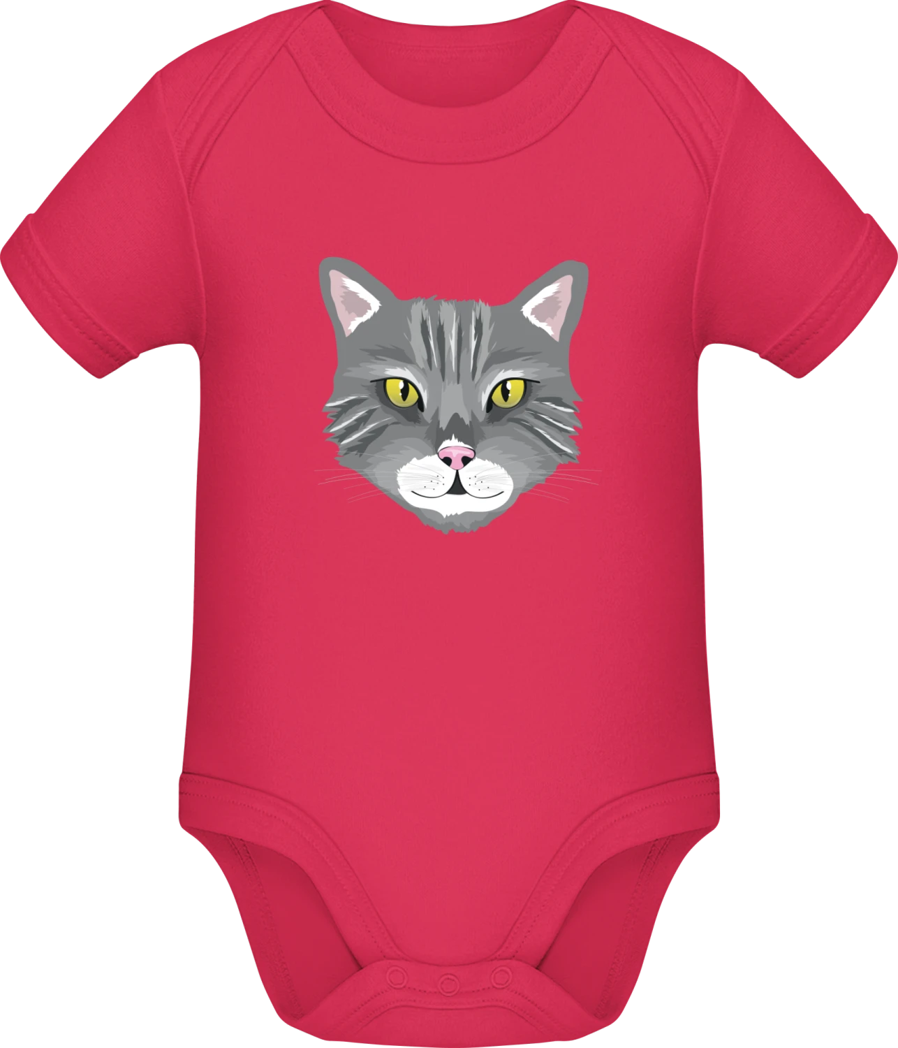 Cat - Sorbet Sonar SSL organic babybodsuit - Front