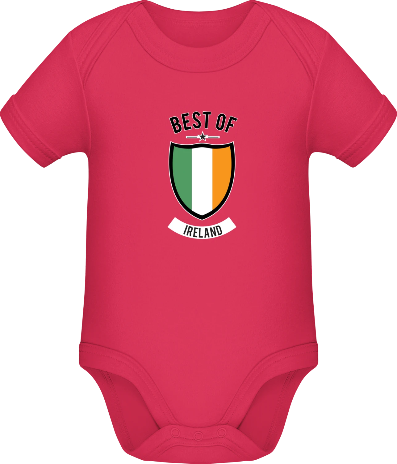 Best of Ireland - Sorbet Sonar SSL organic babybodsuit - Front