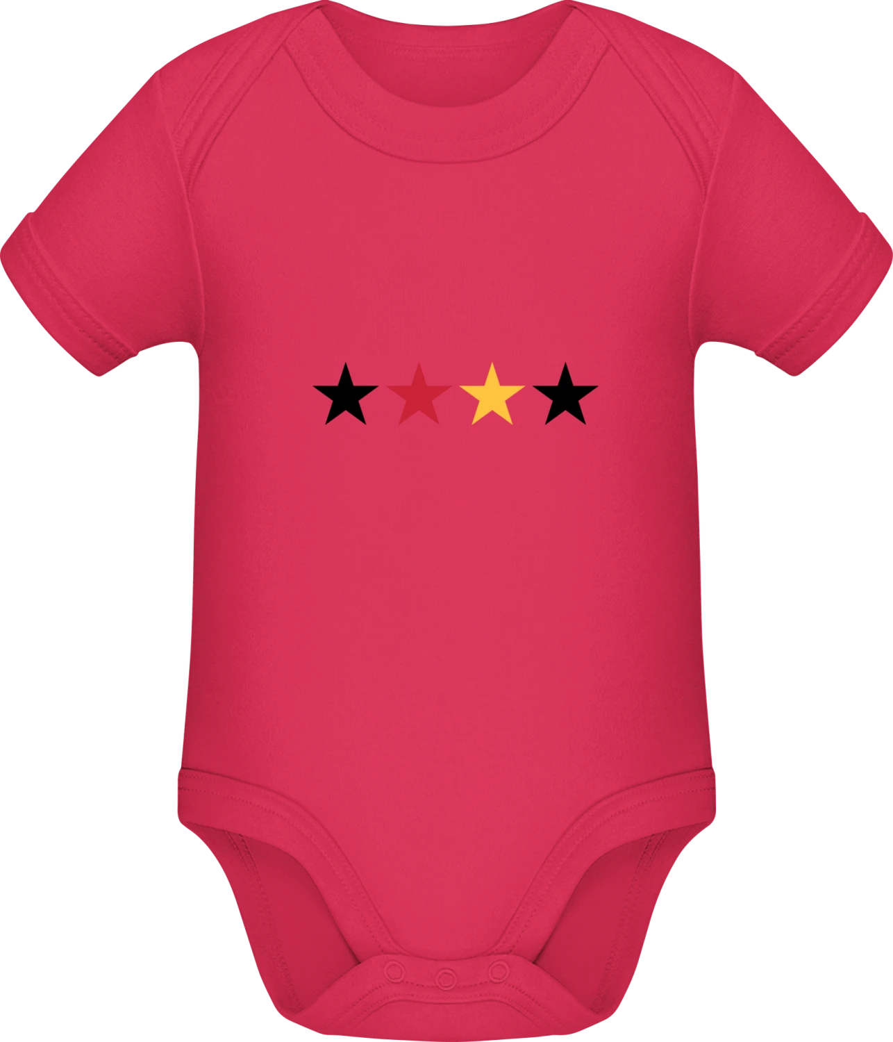 Four German Stars - Sorbet Sonar SSL organic babybodsuit - Front