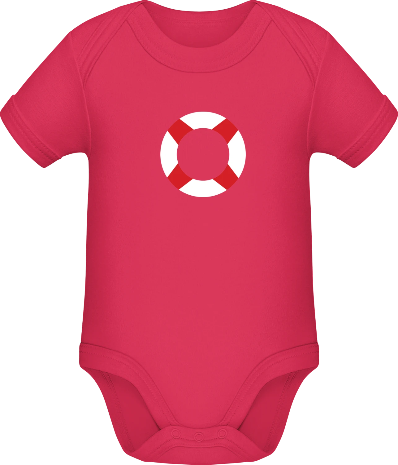 Rettungs band - Sorbet Sonar SSL organic babybodsuit - Front