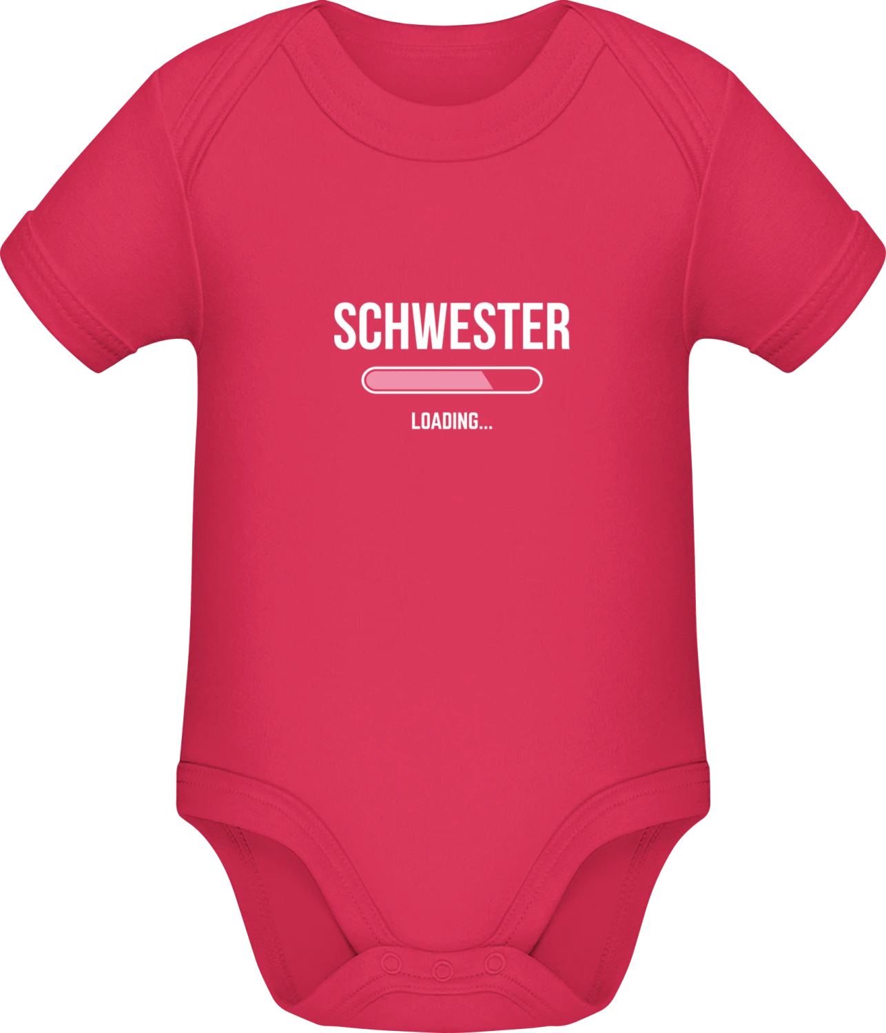 Schwester - Sorbet Sonar SSL organic babybodsuit - Front