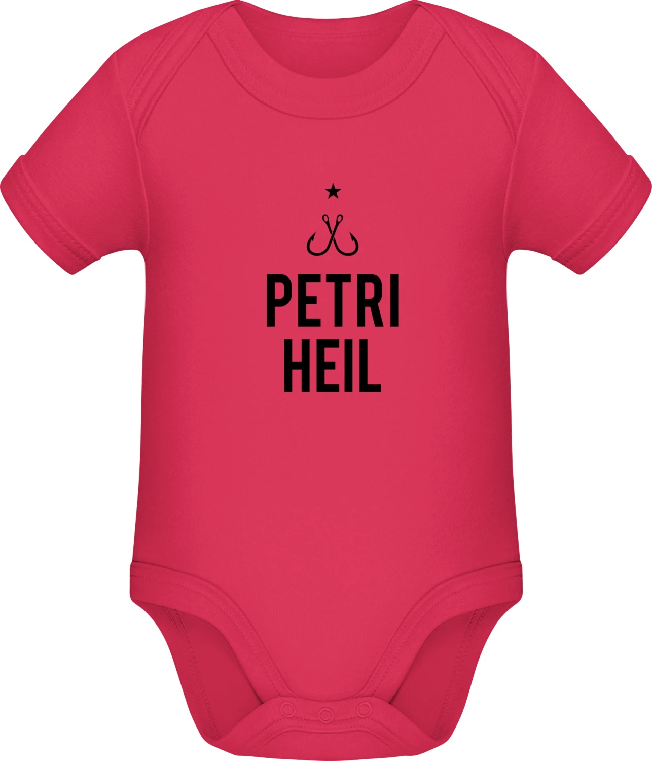 Petri Heil - Sorbet Sonar SSL organic babybodsuit - Front