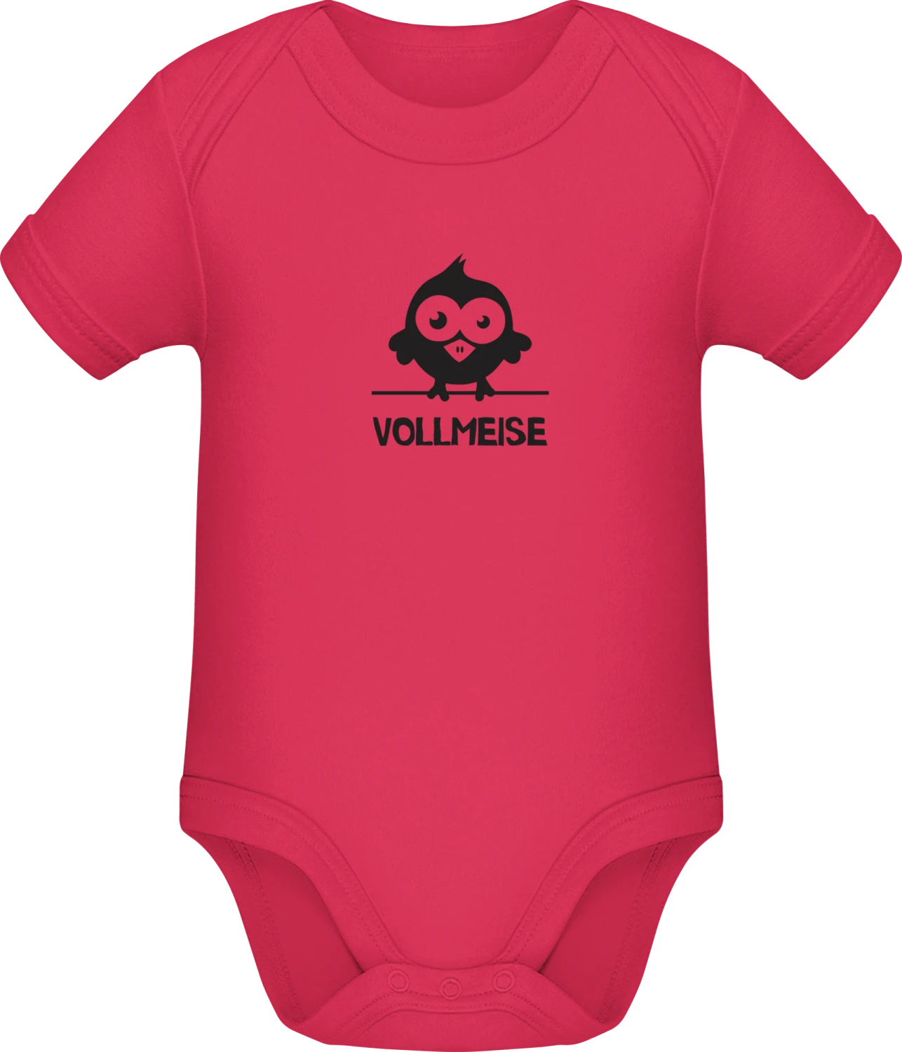 Vollmeise - Sorbet Sonar SSL organic babybodsuit - Front