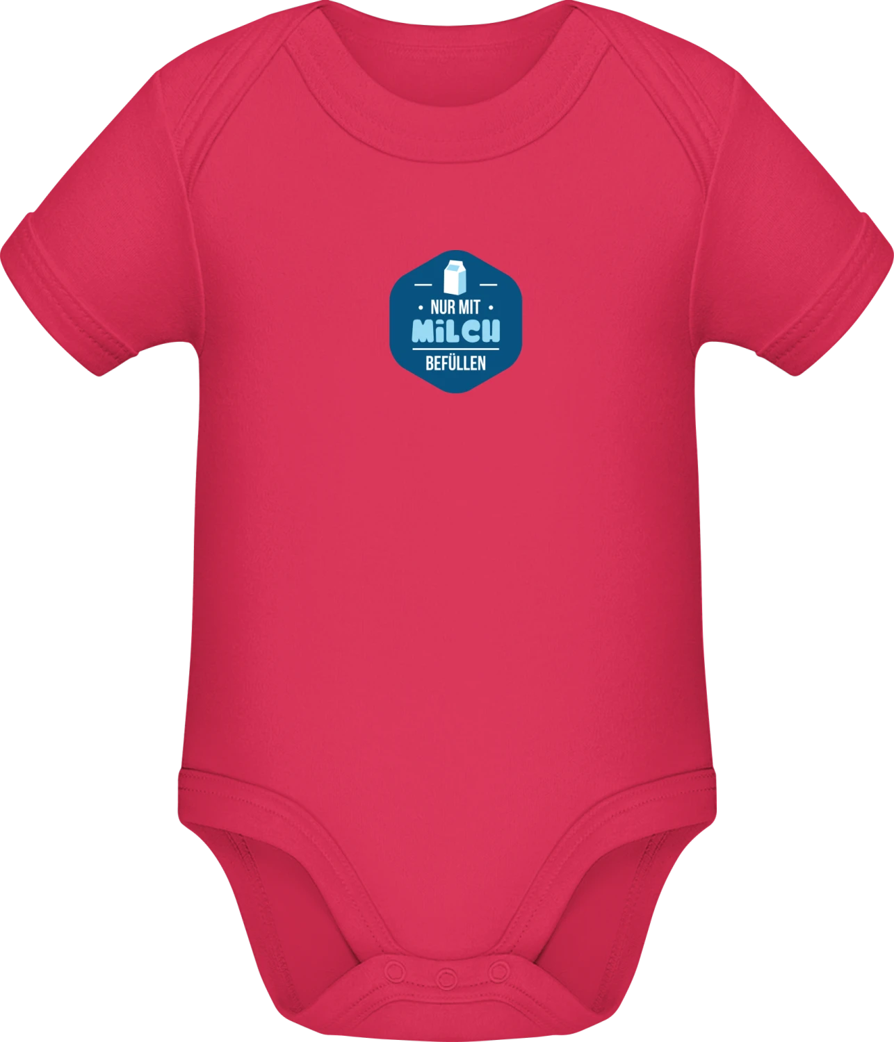 Nur mit Milch befüllen - Sorbet Sonar SSL organic babybodsuit - Front