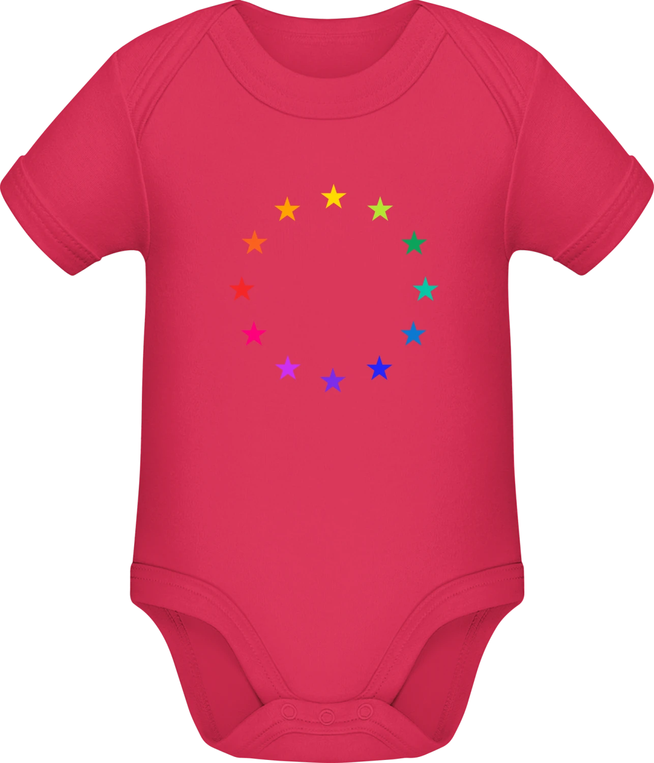 Rainbow EU - Sorbet Sonar SSL organic babybodsuit - Front