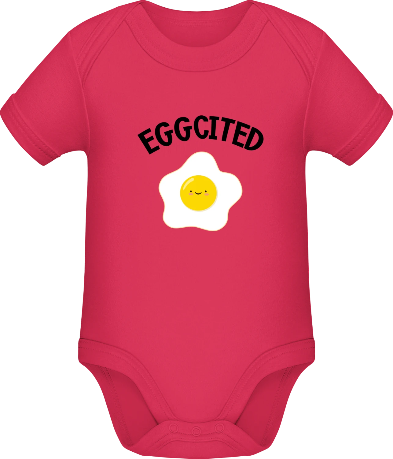 Eggcited - Sorbet Sonar SSL organic babybodsuit - Front