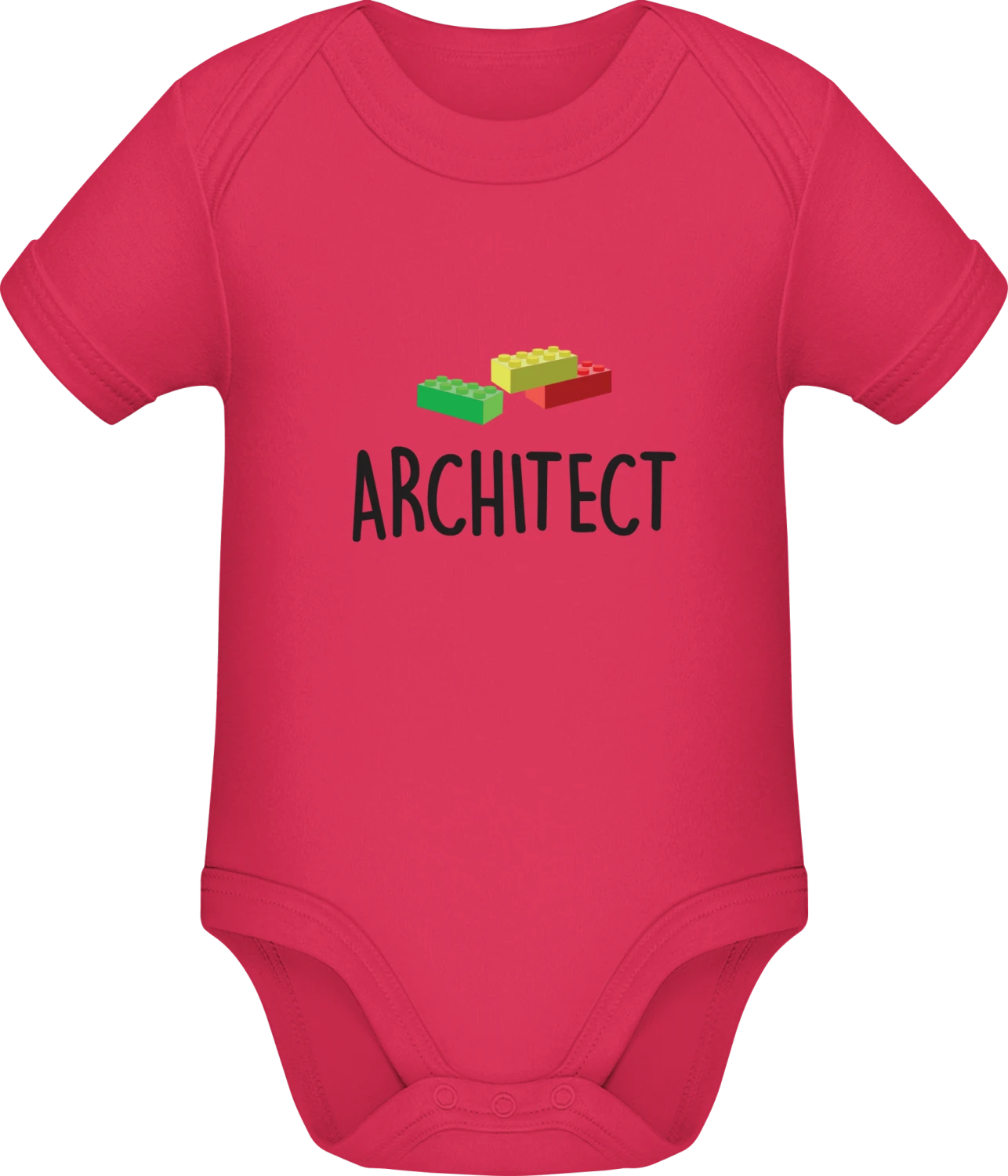 Architect To Be - Sorbet Sonar SSL organic babybodsuit - Front