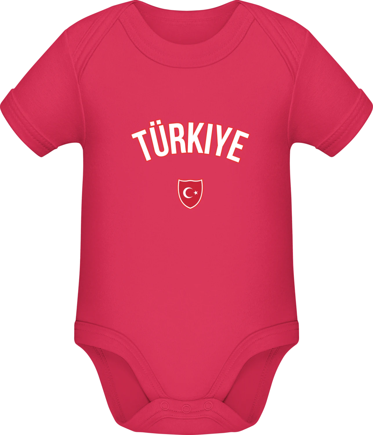 TÜRKIYE Fan - Sorbet Sonar SSL organic babybodsuit - Front