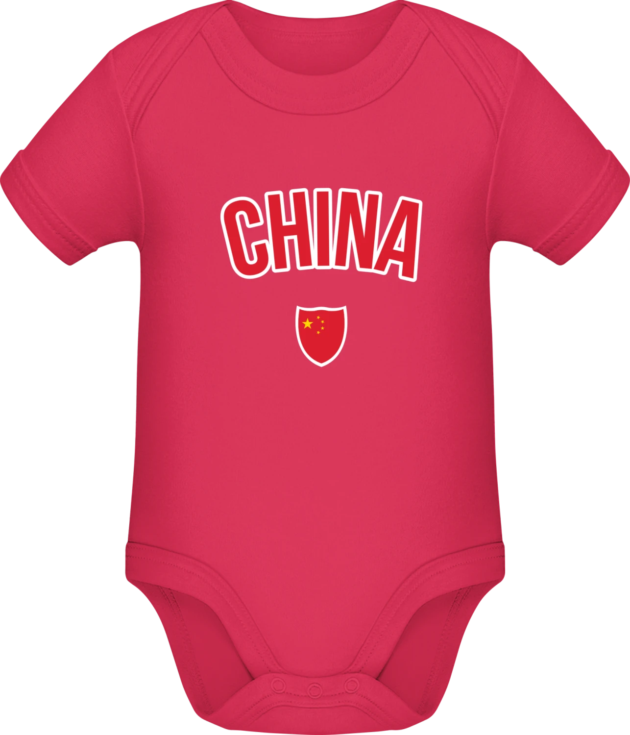 CHINA Fan - Sorbet Sonar SSL organic babybodsuit - Front