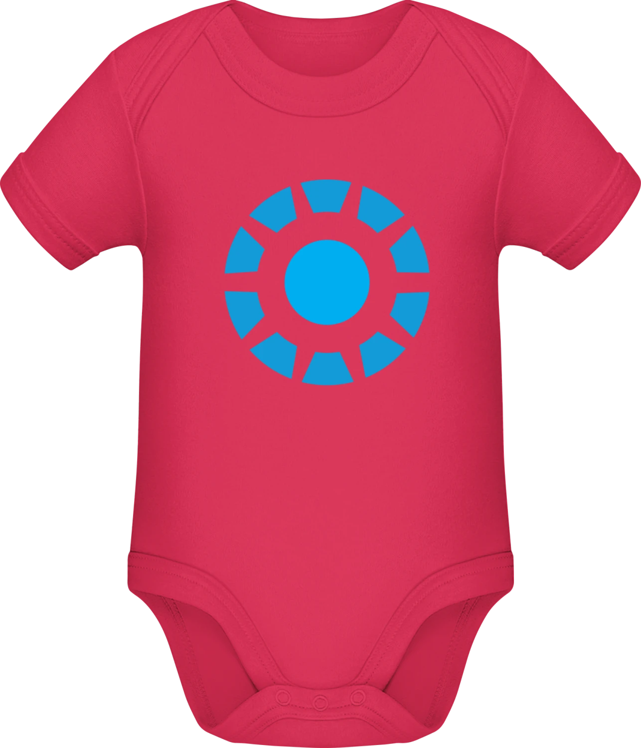 Arc Reactor - Sorbet Sonar SSL organic babybodsuit - Front