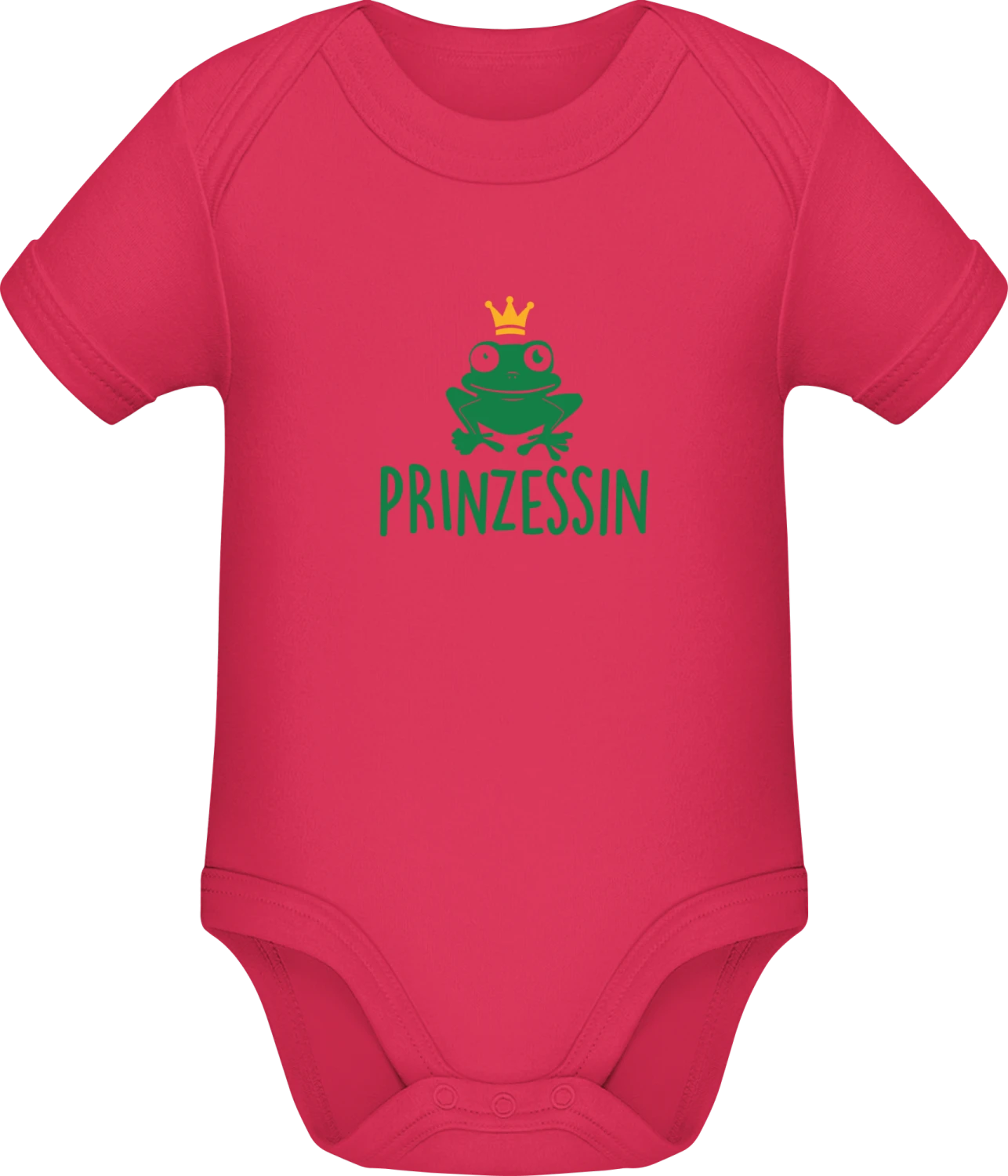 Frosch Prinzessin - Sorbet Sonar SSL organic babybodsuit - Front