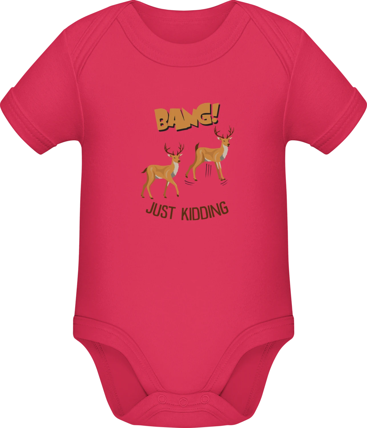 Bang! Just Kidding - Sorbet Sonar SSL organic babybodsuit - Front