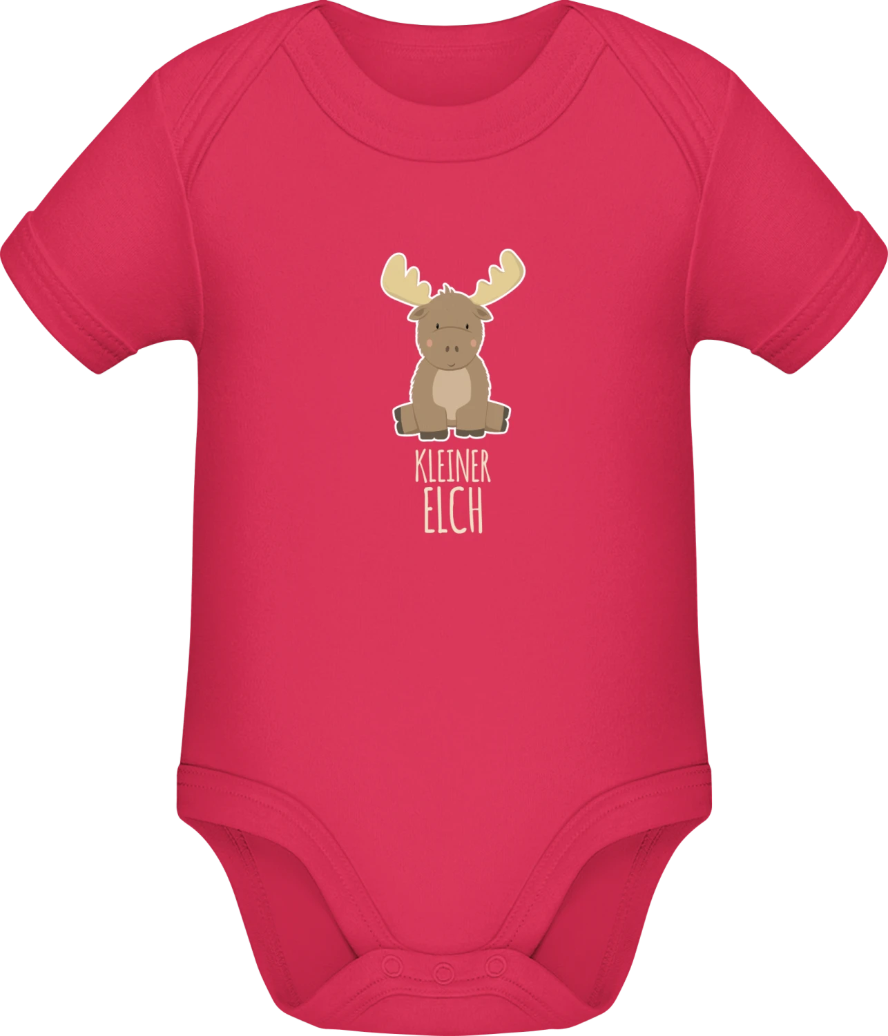 Kleiner Elch - Sorbet Sonar SSL organic babybodsuit - Front