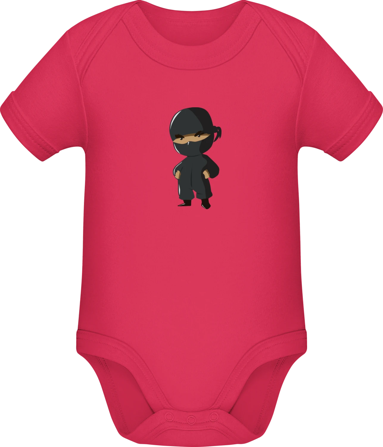 Ninja Fighter - Sorbet Sonar SSL organic babybodsuit - Front