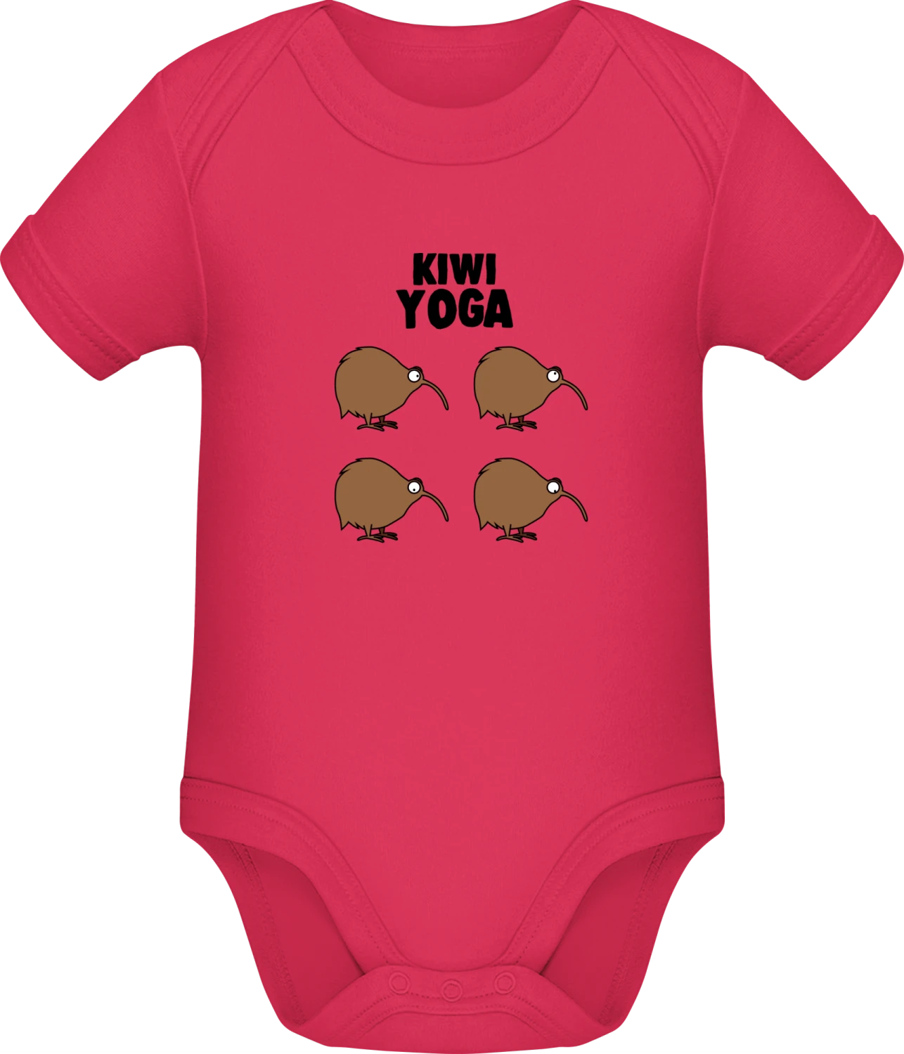 Kiwi Yoga - Sorbet Sonar SSL organic babybodsuit - Front