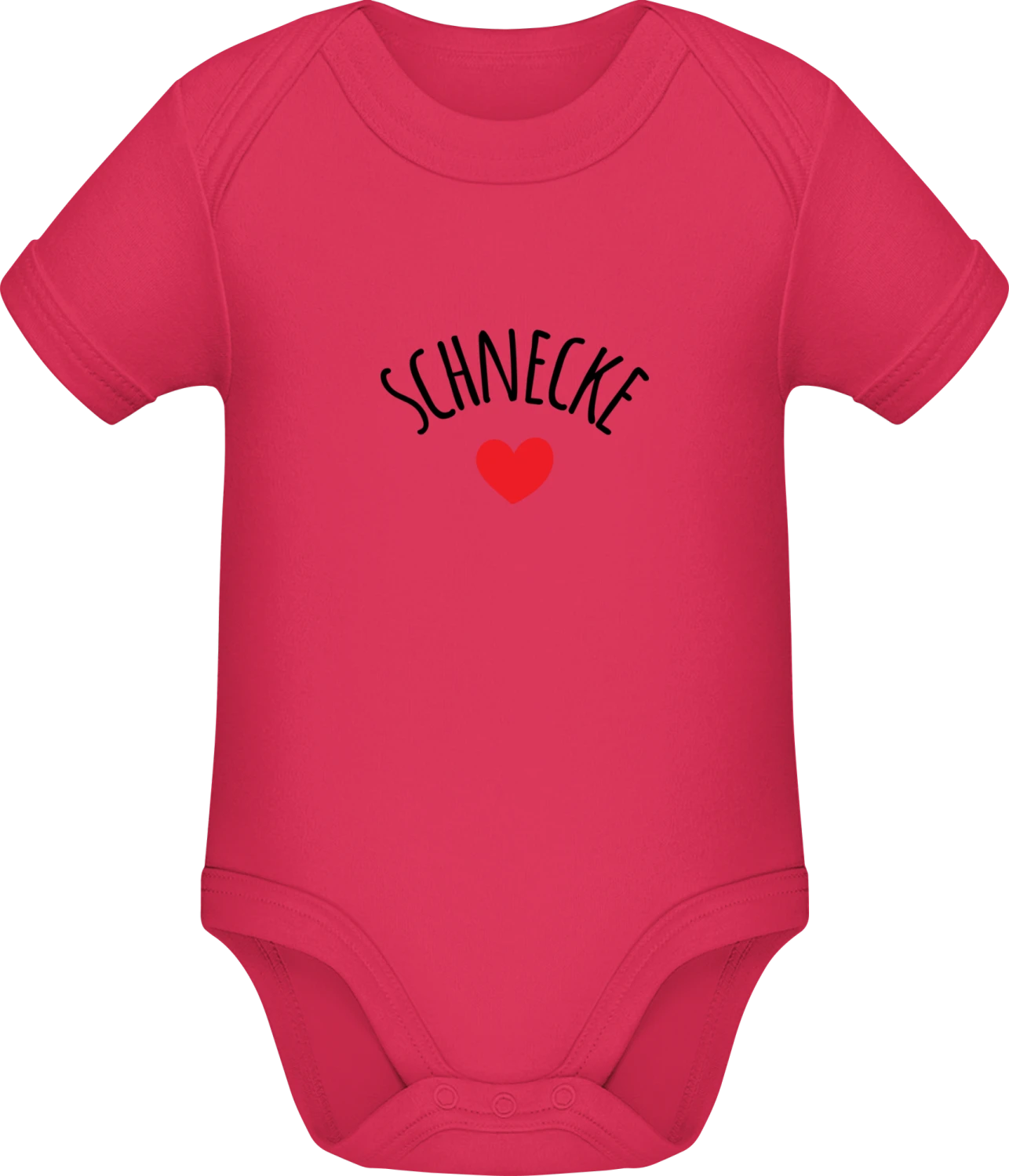 Schnecke Kosename - Sorbet Sonar SSL organic babybodsuit - Front