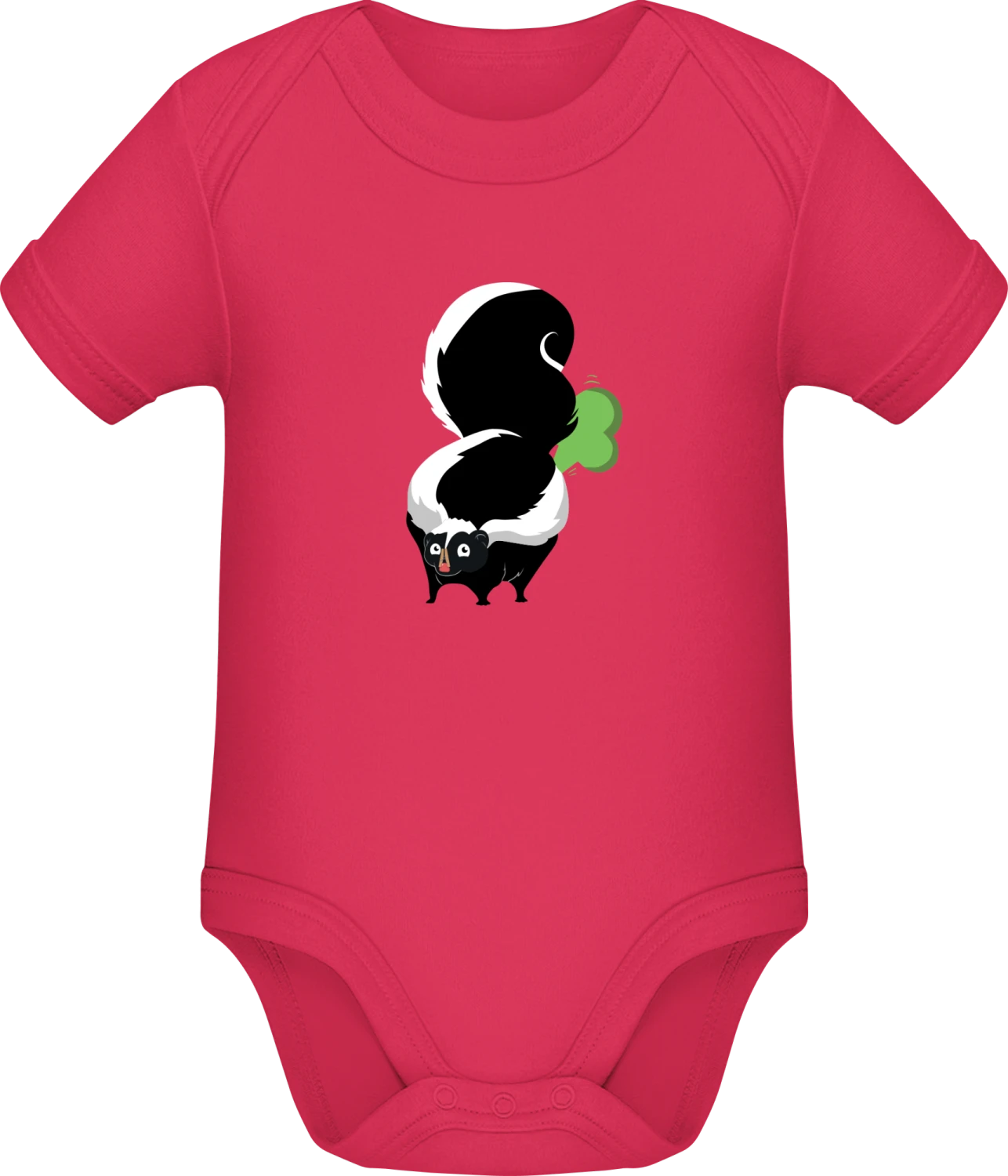 Skunk Farts - Sorbet Sonar SSL organic babybodsuit - Front