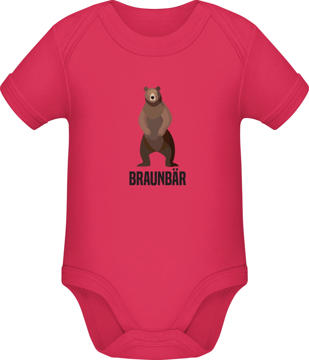 Braunbär - Sorbet Sonar SSL organic babybodsuit - Front