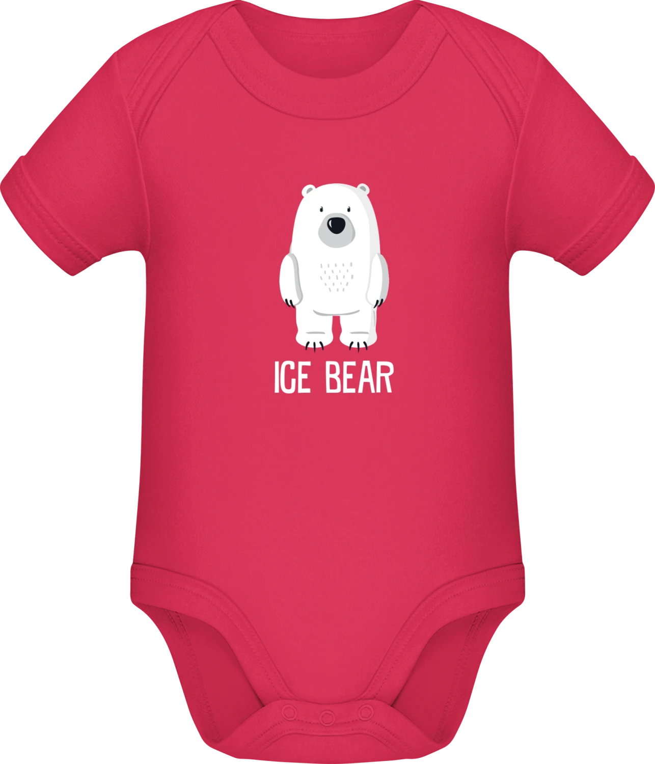 Polar Ice Bear - Sorbet Sonar SSL organic babybodsuit - Front