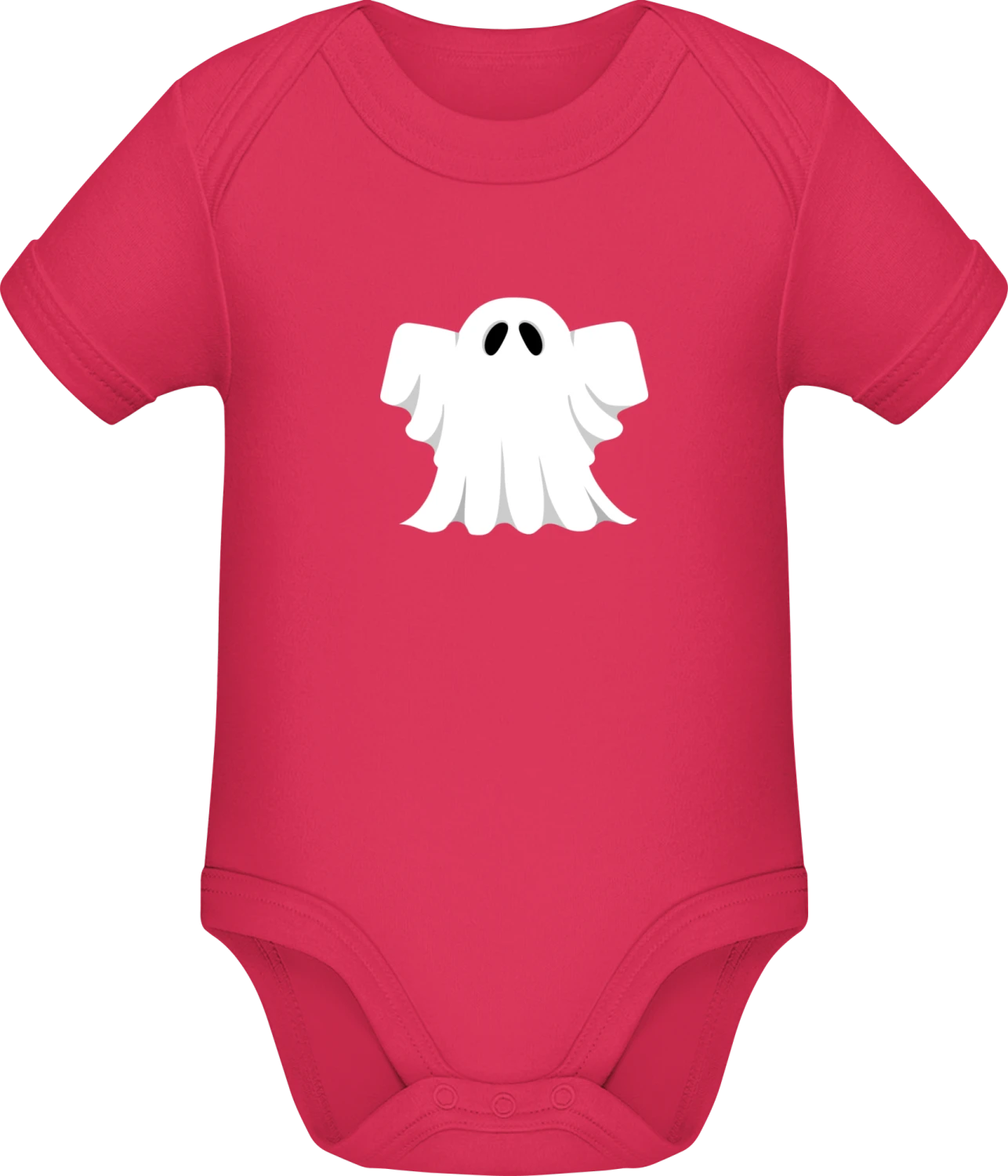 White Ghost - Sorbet Sonar SSL organic babybodsuit - Front