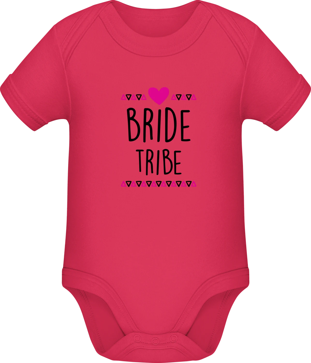 Bride Tribe - Sorbet Sonar SSL organic babybodsuit - Front