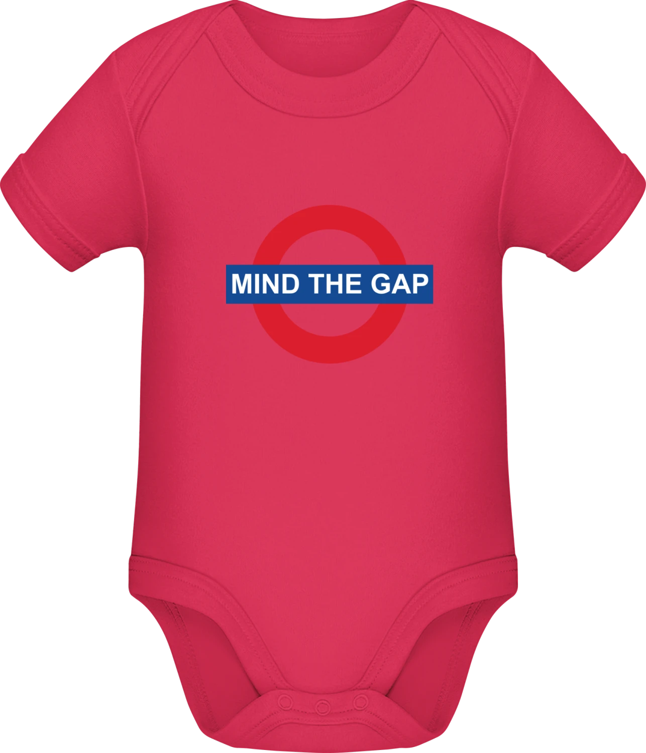 Mind The Gap - Sorbet Sonar SSL organic babybodsuit - Front