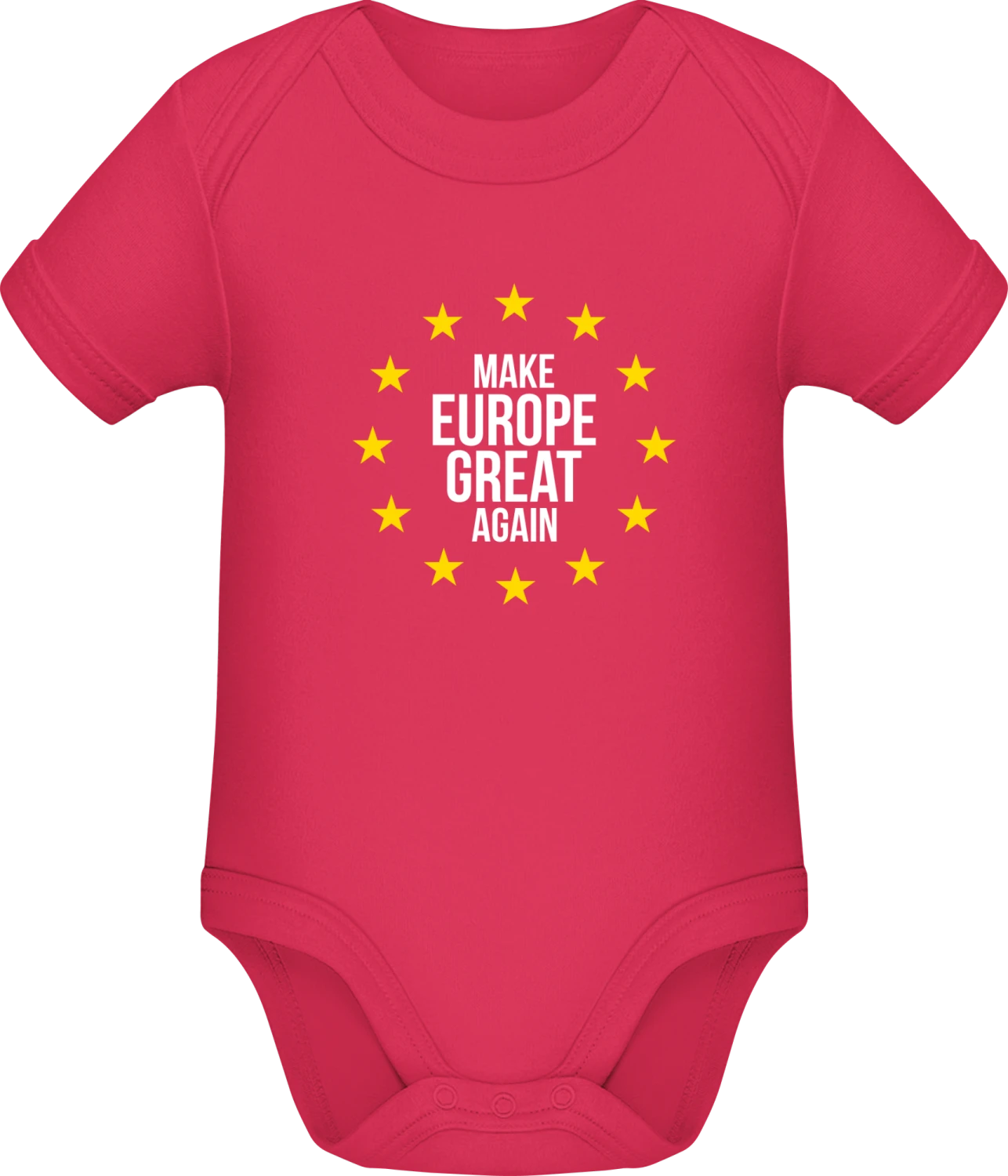 Make Europe Great Again EU - Sorbet Sonar SSL organic babybodsuit - Front