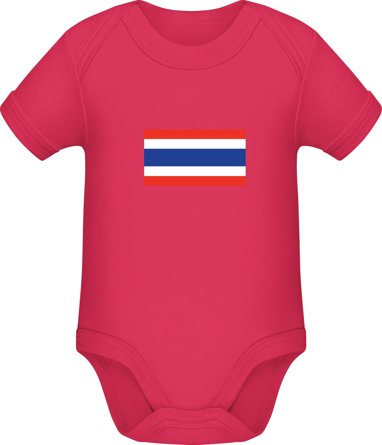 Thailand Flag - Sorbet Sonar SSL organic babybodsuit - Front