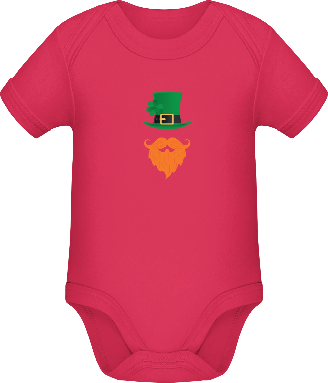 Gnome Outfit - Sorbet Sonar SSL organic babybodsuit - Front