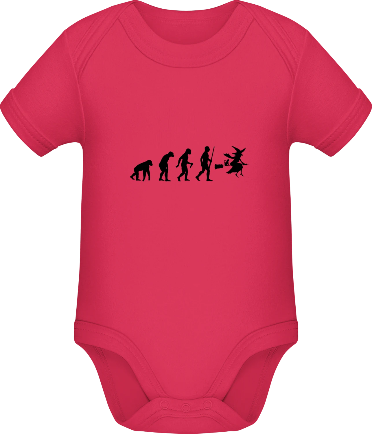 Witch Evolution - Sorbet Sonar SSL organic babybodsuit - Front