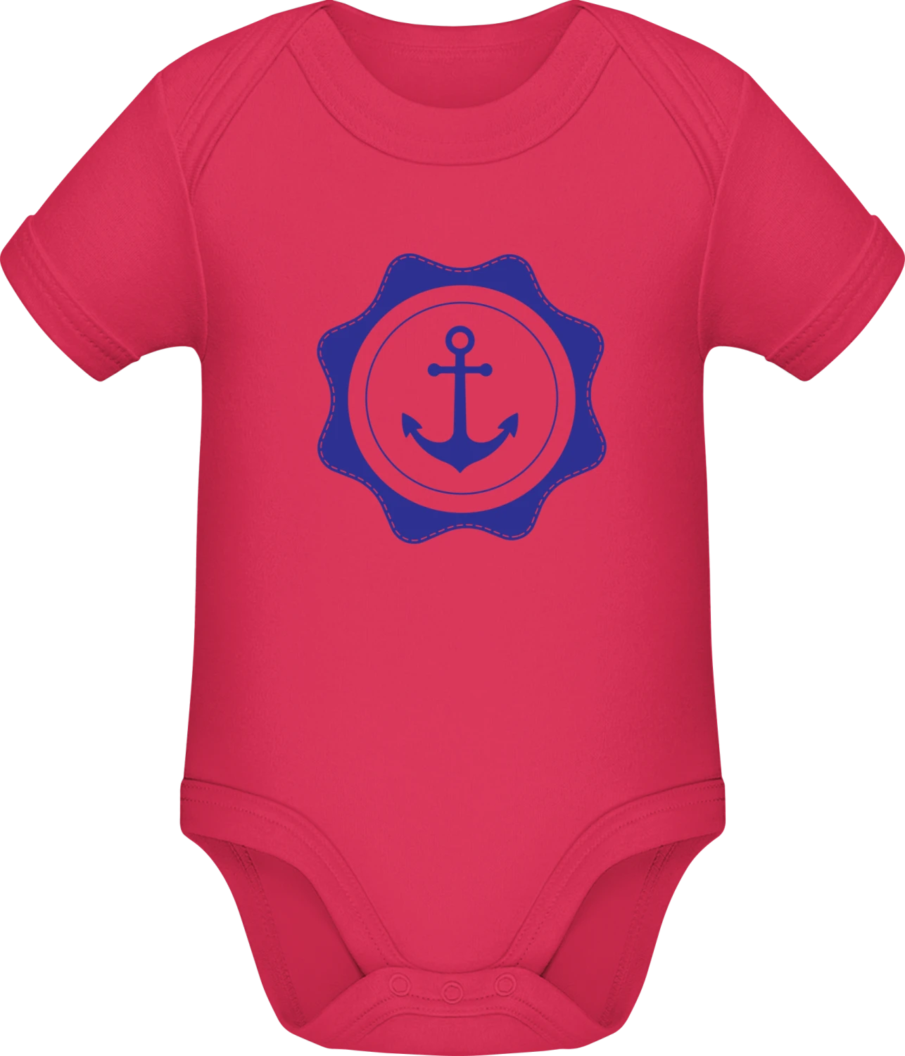 Anchor Logo - Sorbet Sonar SSL organic babybodsuit - Front