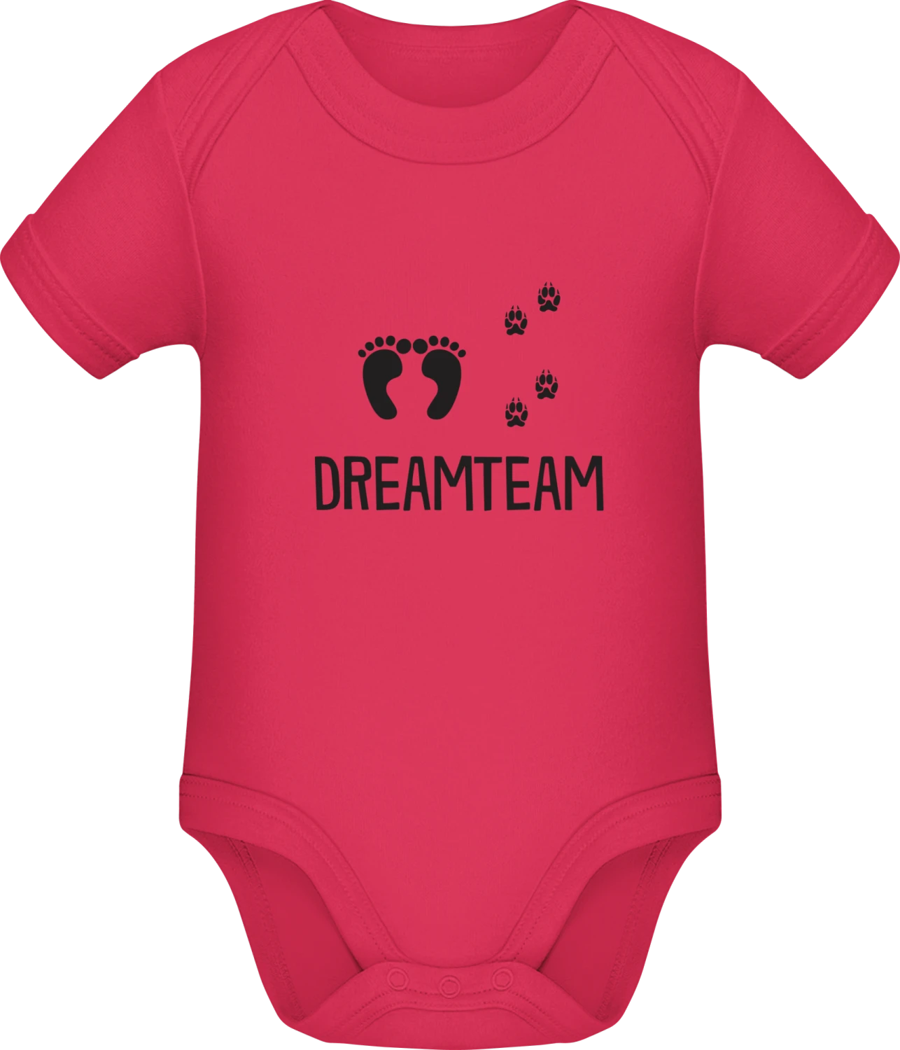 Dreamteam Pet - Sorbet Sonar SSL organic babybodsuit - Front