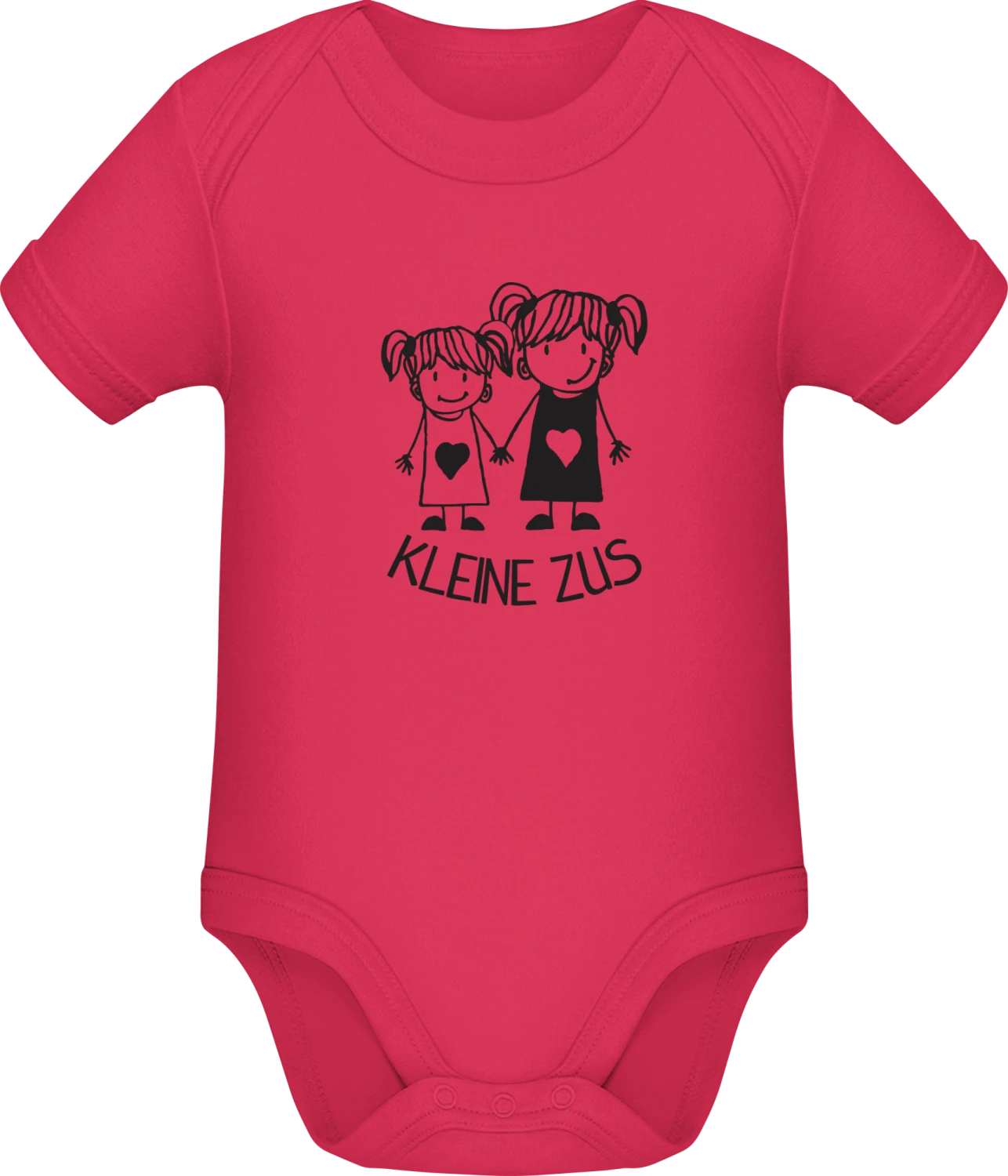 Kleine Zus - Sorbet Sonar SSL organic babybodsuit - Front